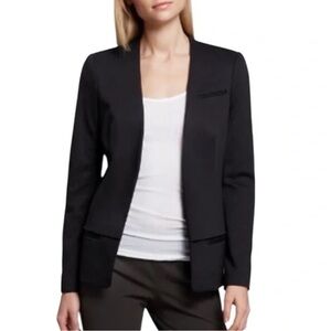 Theory Black Blazer Business Office Preppy size 10